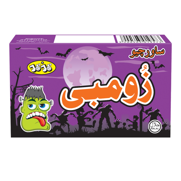 JoJo Zombie Sour Chew 200g (Mix Flavors)