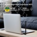 TP-Link Wi-Fi Adapter Archer T2U Plus AC600 Dual Band High Gain Wireless USB Adapter - 18 Months Brand Warranty. 