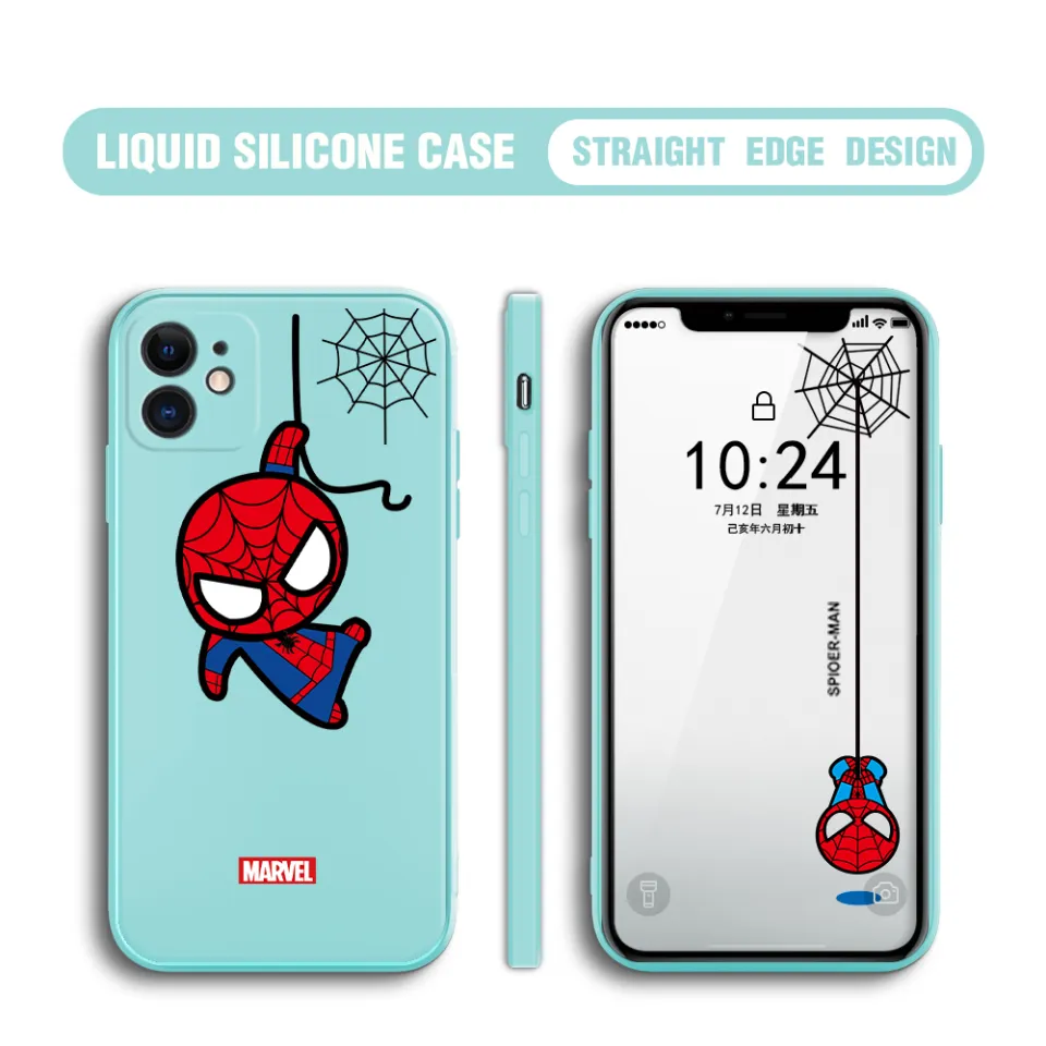 Hontinga for iPhone Plus/8 Plus Case Cute Marvel Avengers