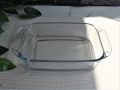 Tanoori Oven Dish Transparent Baking Dishes Clear Glass Shatter Proof Dish. 