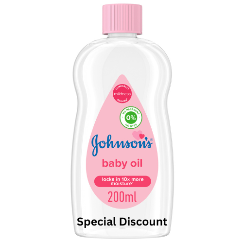 Johnson Baby Oil.