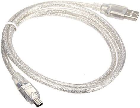 2025new FireWire 1394 capture card data cable USB to 6pin adapter cable 4-pin digital camera DV machine connection cable YokeTolove