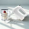 h bCambridge Hand Mixer- Beater witowl - HM104 - White. 