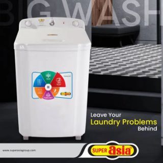 Super Asia SA-290 BIG WASH (15 Kg Capacity)