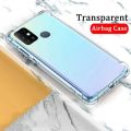Infinix Smart 5 Transparent Soft Shockproof Jelly Back Cover with Anti-Glare, Anti-Radiation, and Full Protection. 