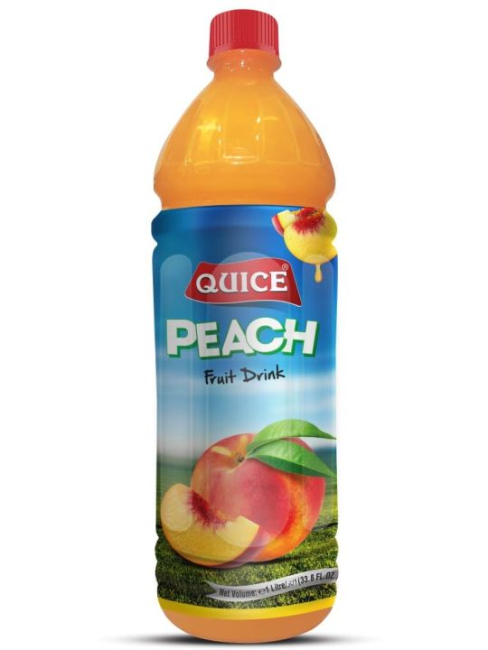 Quice Frootie Peach Refreshing Fruit Drink Sweet & Juicy 1000ml