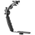 BRADOO- DK-21 Black Rubber Coated Eyecup Eyepiece with Camera L Bracket Mount Video Grip L-Bracket. 
