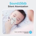 Portable Mesh Nebulizer with Soft Mask for Kids and Adults, Silent Operation, 50dB, Handheld Inhaler with Micronized Inhalation for Comfortable Relief. 