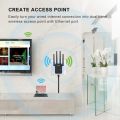 Comfast WR754AC WiFi Range Bridge High Speed ​​1200Mbps 2.4Ghz + 5Ghz Dual Band Wi-Fi AC1200 Amplifier with WPS. 