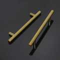 Pack of 2 Golden Handles . Pulls,  Round T Bar Cabinets Handles, Furniture Protectors Drawer, Kitchen , Wardrobe, Epoxy Resin Tray , Hardware , Tools Screws.. 