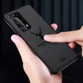 Skinlee for Huawei P40 Pro Phone Case Slim Hybrid Soft Cover with Deer Design Cloth Casing for Huawei P40 Pro Back Cover. 