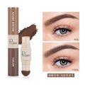 Amazon Pudaier Double Head Brow Powder Non-smudging Eyebrow Cream Contouring Hairline Shadow Powder Wholesale. 