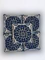 Velvet Jacquard Cushion Covers Set of 5 16 x 16 Inches Washable with Back Zip Closure. 