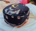 STELLAR NIGHT PRINTED PRAYER CAP. 