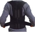 Full Back Posture Support Belt New Posture Corrector Full Back Belt With Hard Support Panel Black. 