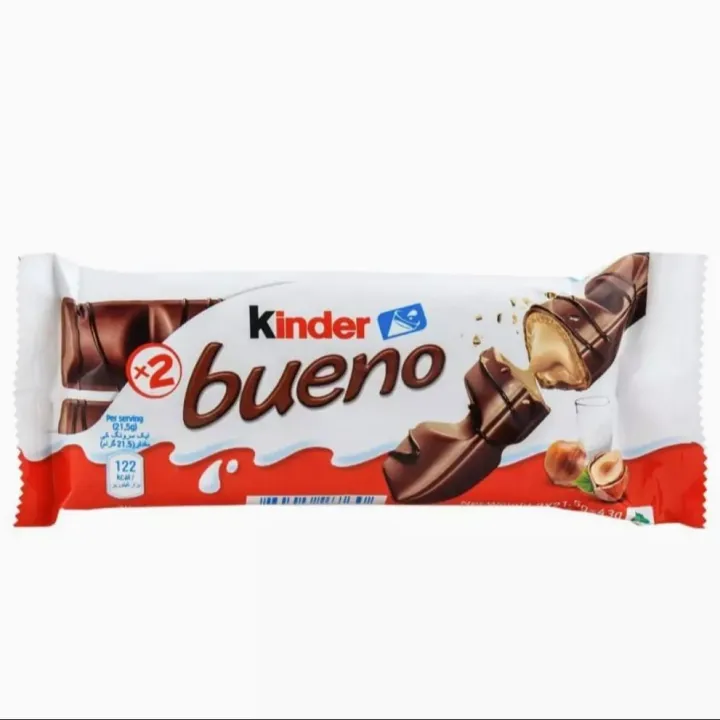 Indulge in Delight: Imported Halal Kinder Bueno 43g