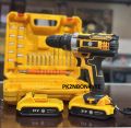 Household Electric Drill Machine With extra 3 barma, Comfortable Grip, High-Power, Drilling Machine tools With Reverse Function Slow Fast Speed Electric Screw Driver Function Electric Air Blower Toolkit Hand Tools With - Pure 100% Copper. 