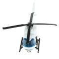 1:43 Scale Diecast Helicopter Model Toy Pull Back Toy for Kids Boys White. 