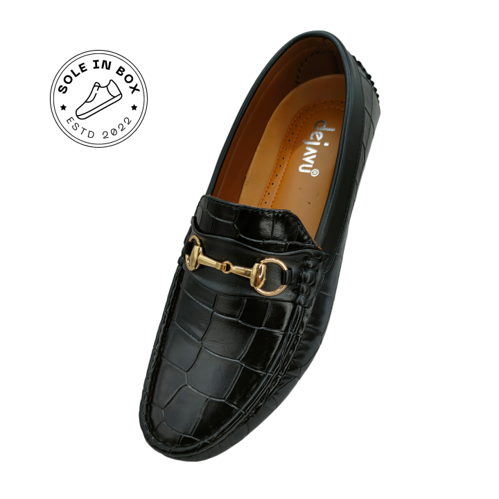 Dejavu%20Premium%20Range%20Black%20Loafer%20Moza%20Shoes%20by%20Sole%20in%20Box%20-%20Image%204