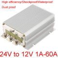 24v To 12v 60a 50a 40a 30a 20a 15a 10a 5a 3a 1.5a 24 Volt To 12 Volt Buck Voltage Regulator Step Down Power Converter. 