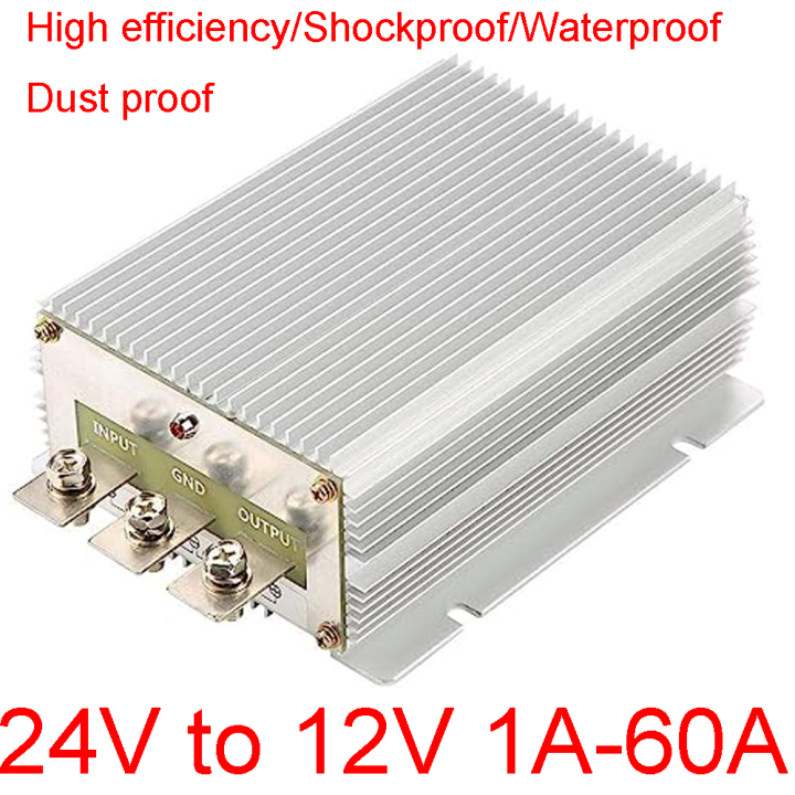 24v To 12v 60a 50a 40a 30a 20a 15a 10a 5a 3a 1.5a 24 Volt To 12 Volt Buck Voltage Regulator Step Down Power Converter