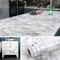 Marble Sheet - Marble Sheet Sticker - 60cm x 100cm/200Cm Marble Sheet Texture Design PVC Waterproof Self adhesive Wallpaper Sticker sheet Furniture New Skin Kitchen Cabinet Paper Stickers sheet Oilproof Table top Sticker sheet. 
