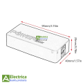 2, 5 ,8 Cell Dual USB DIY Power Bank Module  2, 5 ,8 Cell Solderless Plastic Power Bank Case 5 Cell 18650 battery holder case holder (Cells Not Included) by  Electrica. 
