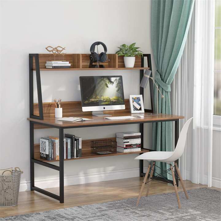 Computer%20Desk%20Bookshelf%20%20Study%20Table%20Workstation%20for%20Home%20Office%20Heavy%20Storage%20Table%20-%20Image%202