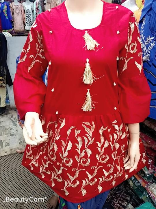 red%20embroidered%20Kurti%20-%20Image%202