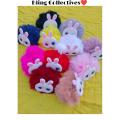 Cute Catty Furry Ponytails for women and girls | Colorful fluffy cat shaped ponytails for teens girls and kids and baby girls. 