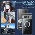 For Google Pixel 6 Pro Transparent Frosted MagSafe Phone Case. 