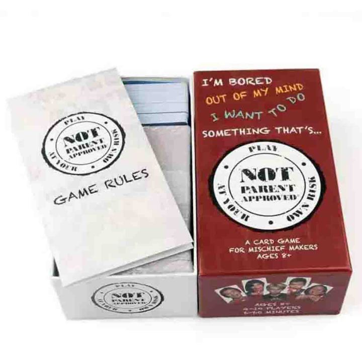 N0t%20Parent%20Appr0ved:%20A%20Fun%20Card%20Game,%20Families%20&%20Mischief%20Makers,%20The%20Original,%20Hilarious%20Family%20Party%20Game,%204%20To%2010%20Players,%20455%20Cards,%20Funny%20Fill%20in%20The%20Blank%20Card%20Game,%20Strong%20Bonding%20Creative%20Play,%20Gift%20for%20Kids%208-12%20-%20Image%205