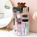 360 Degree Rotating Makeup Organizer-Makeup Organizer Storage Box. 