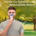 Kids Nebulizer Machine - Portable Children Nebulizer Machine For Kids - Kids Inhaler Compressor Nebulizer For Breathing Issues, Cough, Cold, Flu, Asthma Treatment - Fast Mist, Silent Noise, Easy to Use. 