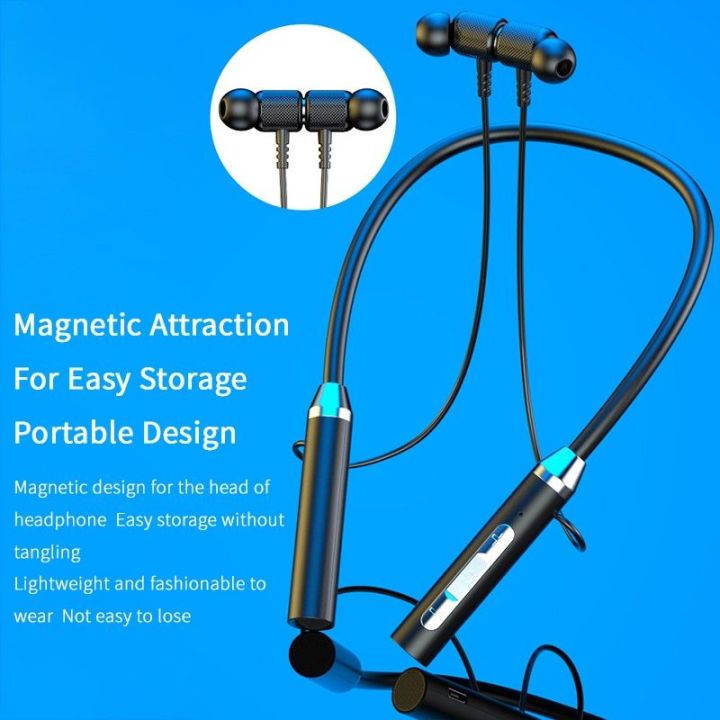 Neckband%20Wireless%20Earphones%20-%20Magnetic,%20Bluetooth%205.2,%20Waterproof%20-%20Image%203