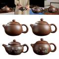 Traditional Teapot Kung Fu Teapot Loose Tea with Ball Filter Hand Painted Ceremony Accessories Teaware Gift Chinese Tea Pots Tea Kettle. 