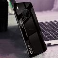 Vantime for Huawei Y9a Case Gradient Phone Back Hard Glass Cover. 