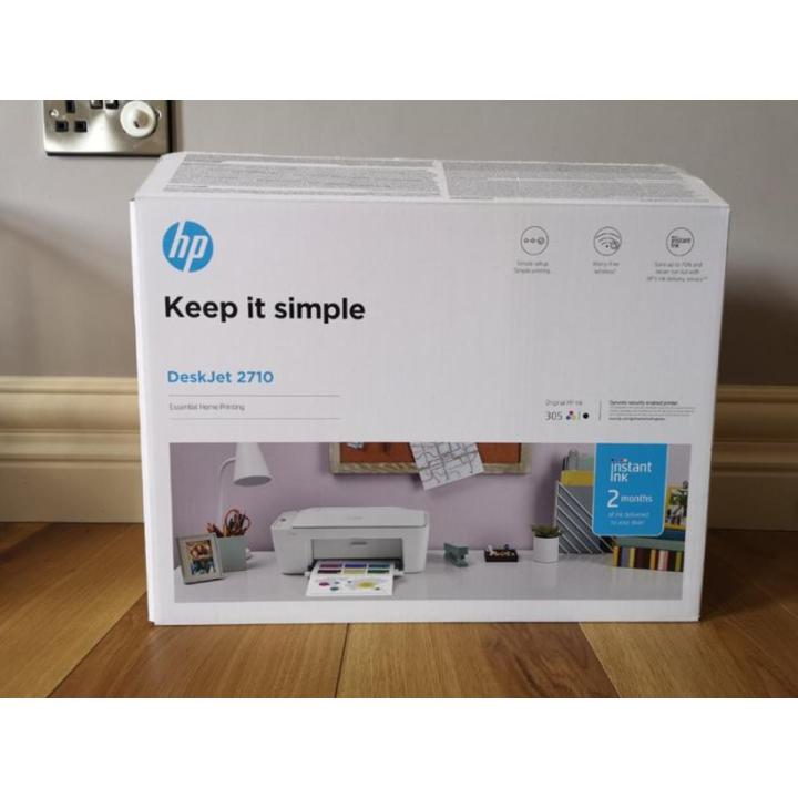 hp wifi color printer 2710 all in one (e print, air print )