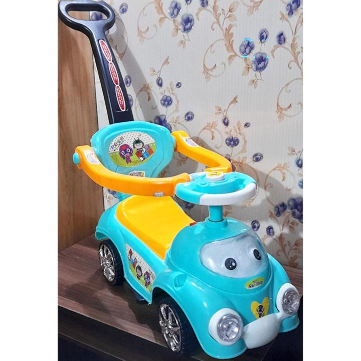 Baby Push Car With Handle & Light and Music