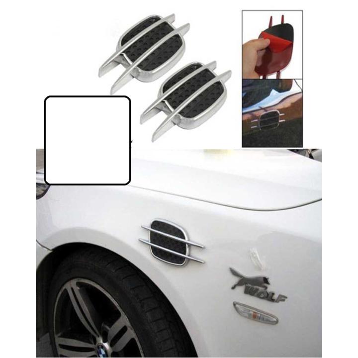 2 Pcs Euro Duct One Touch Side Vent Decoration-