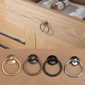 AUGUSTINA Ring Handles Antique European Style Decorative Dresser Cabinet Knobs Cupboard Hardware for Wood Case Doll House Ring Pulls Handles. 