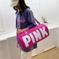 [Kashif Luggage] Pink Gym Bag Cute Duffle Bag Travel Tote Bag Overnight Carryon for Swim Sports Gym Travel Bag. 
