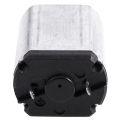 2X DC1.5V-9V 0.08A 3200RPM Output Speed Micro-Vibrating Motor, 18X15X12mm Silver. 