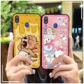 Cute Full wrap Phone Case For Samsung Galaxy M20/SM-M205FD Anti-knock Anti-dust Waterproof Dirt-resistant Cartoon TPU. 