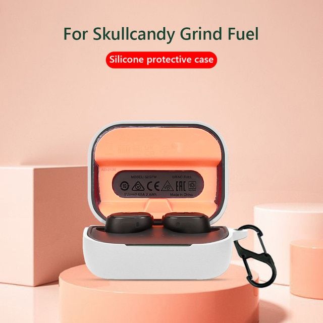 Soft Silicone Case For Skullcandy Indy Evo Wireless Bluetooth-Compatible Earphone Charging Compartment Protective Cover Protecto