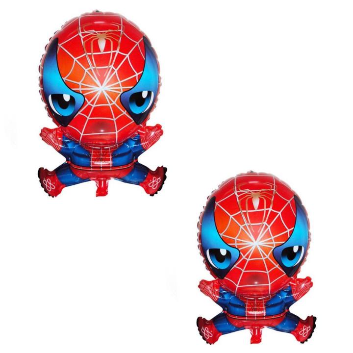 SPIDERMAN FOIL BALLOON - SPIDERMAN THEME FOIL BALLOON - PACK OF 2 FOIL BALLOONS