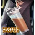 Protein Shaker Bottle Sports Gym Water Bottle Multi-Purpose Shaker with Mix Ball Blender Bottle BPA Free Plastic Easy Grip Leak Proof 700ml Gym Bottle for Gym Protein, Smoothies, Batters Fitness Workout Sports Protein Shaker Bottle with Whisk Ball. 