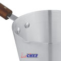 CHEF 14 cm Metal Finish Aluminum Milk Pan/ Sauce Pan for Tea - MP-00. 