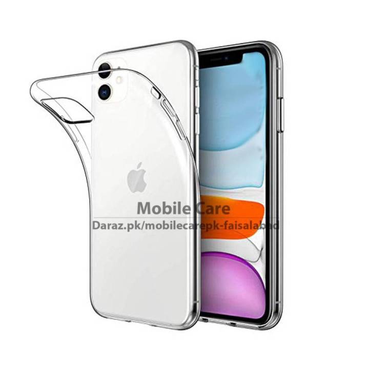 IPhone 11 Transparent Back Cover Clear Crystal Cover For IPhone 11
