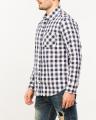 L/S Woven Shirt Black & White -Special Online Price. 